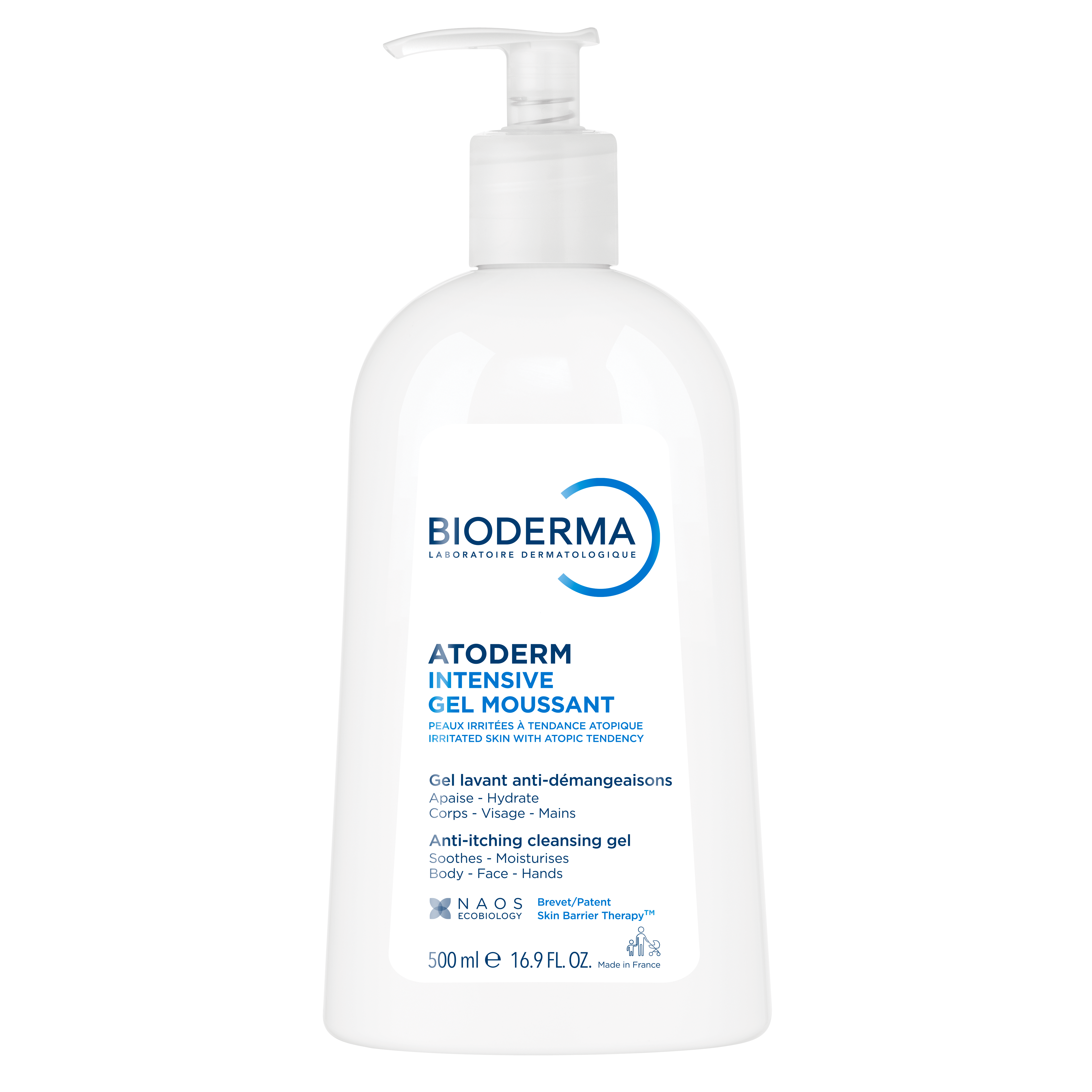Bioderma Atoderm PP Gel Moussant Detergente Pelli Molto Secche 200 ml e 500 ml - Formato: 500 ml